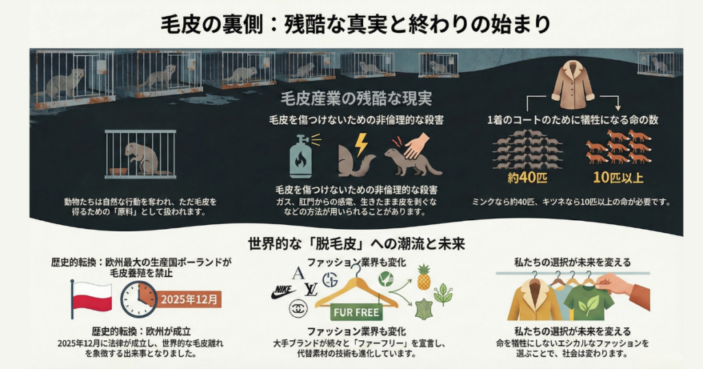 毛皮の裏側イメージ