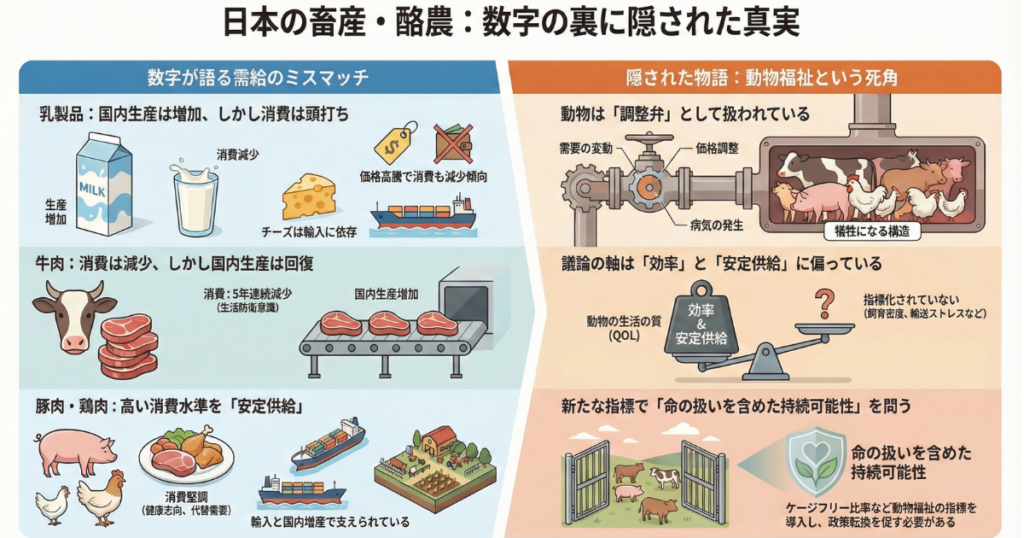 日本の畜産・酪農：数字の裏に隠された真実